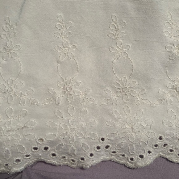 Loft eyelet bell sleeved off the shoulder top - Picture 5 of 8